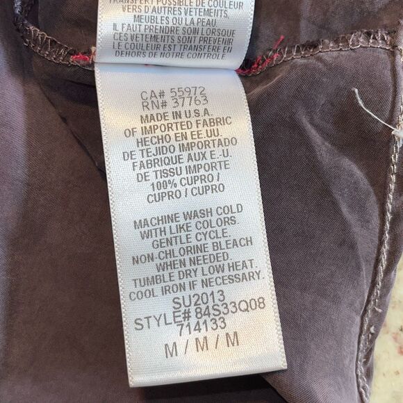 C&C California Tank Maxi Dress Size M Medium Sleeveless Shift Tie Dye In Ruby - Picture 8 of 10